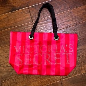 Victoria's Secret Weekender Bag Tote with Rhinestones